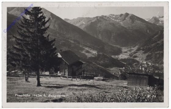 ak121357 Bad Gastein, Poserhöhe