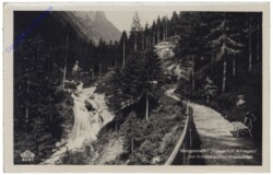Bad Gastein, Kaiserhof Anlagen mit Kötschacher-Wasserfall