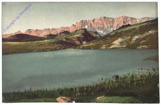 Bad Gastein, Oberer Paarsee mit Hochkönig u. steinernem Meer