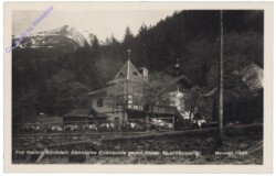 Bad Gastein, Böckstein, Alpenkafee Evianquelle gegen Hohen Stuhl