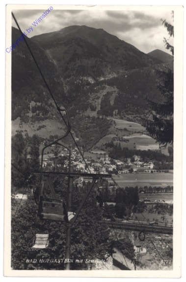 Bad Hofgastein, mit Sessellift