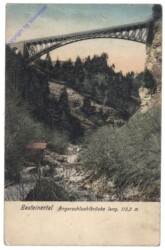 Bad Hofgastein, Gasteinertal, Angerschluchtbrücke lang
