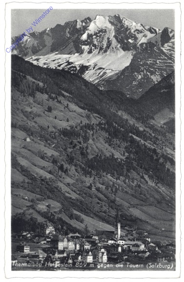 Bad Hofgastein, gegen die Tauern