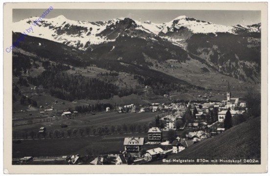 ak121449 Bad Hofgastein, mit Hundskopf