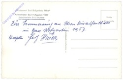 Bad Hofgastein, Kurorchester, Kapellmeister Fritz Hurdes