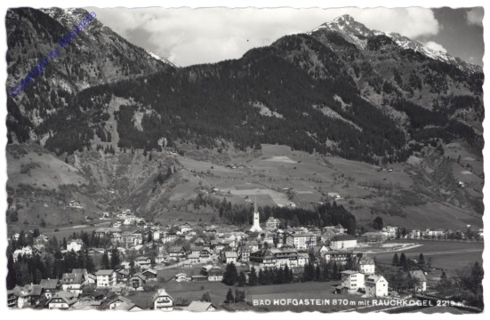 Bad Hofgastein, mit Rauchkogel