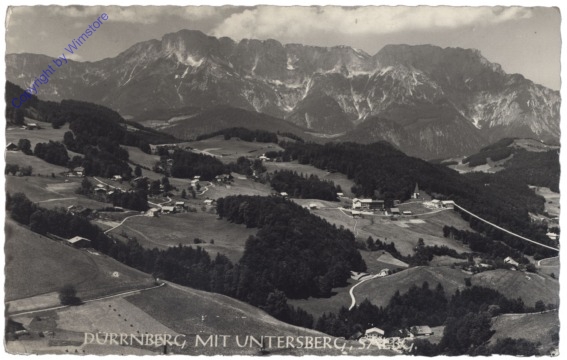 Dürrnberg, mit Untersberg