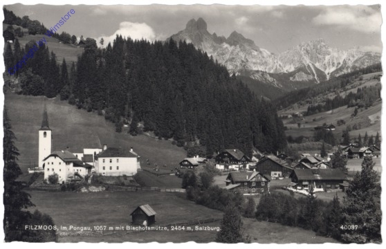 Filzmoos, mit Bischofsmütze