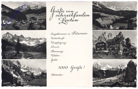Filzmoos, Multiansicht