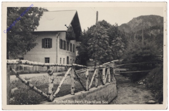 ak121657 Fuschl am See, Gasthof Sandwirt