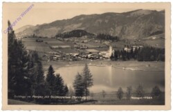 Goldegg im Pongau, Ortsansicht mit Goldeggersee