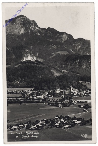 Golling an der Salzach, mit Schwarzberg
