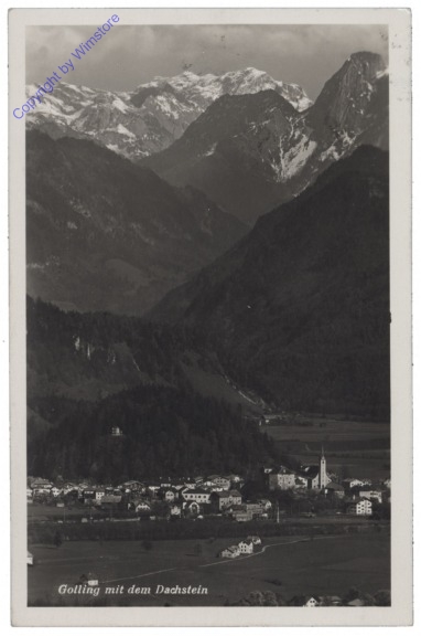 Golling an der Salzach, mit dem Dachstein
