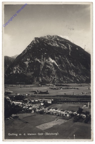 ak121667 Golling an der Salzach, m.d. kleinen Göll