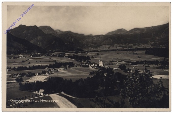 Großgmain, mit Hochkönig
