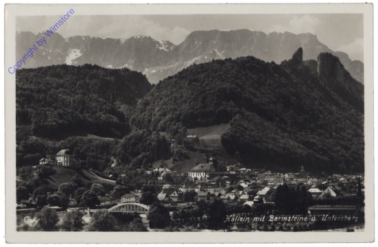 Hallein, m. Barmsteine u. Untersberg