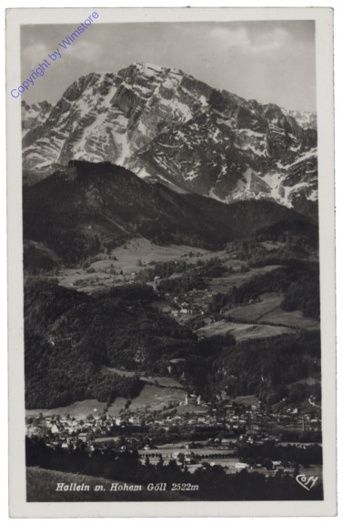 Hallein, m. Hohem Göll