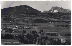 Henndorf, mit Gaisberg u. Untersberg