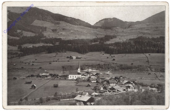Hollersbach, gegen den Paß Thurn