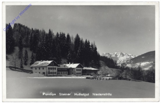 Hüttau, Pension Steiner Huttergut Niedernfritz