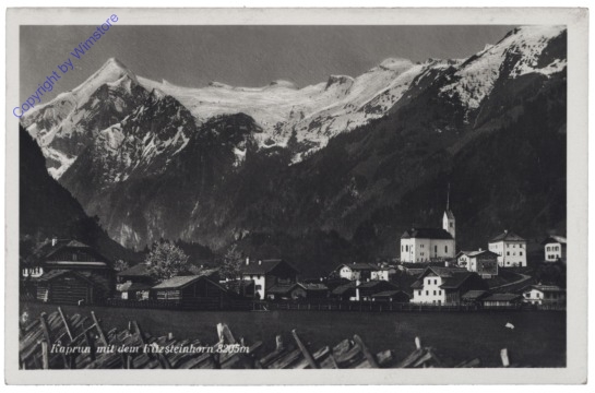 Kaprun, mit dem Kitzsteinhorn
