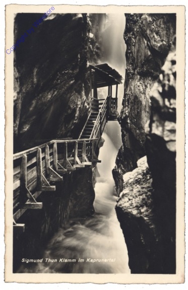 Kaprun, Sigmund Thun-Klamm im Kaprunertal