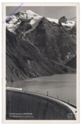 Kaprun, Limbergsperre, mit Wiesbachhorn