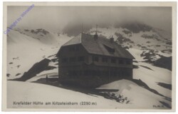 Kaprun, Krefelder Hütte am  Kitzsteinhorn