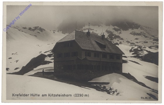 ak121781 Kaprun, Krefelder Hütte am Kitzsteinhorn