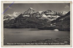 Kaprun, Weiss-See mit Rudolfshütte gegen Kaprunertörl u. Kitzsteinhorn