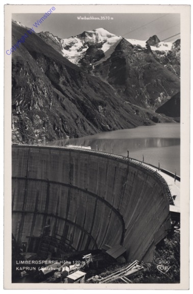 ak121795 Kaprun, Limbergsperre