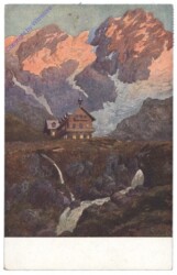 Kaprun, Hotel Moserboden mit Wiesbachhorn