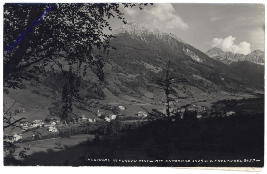 Kleinarl, mit Ennskrax u. Faulkogel