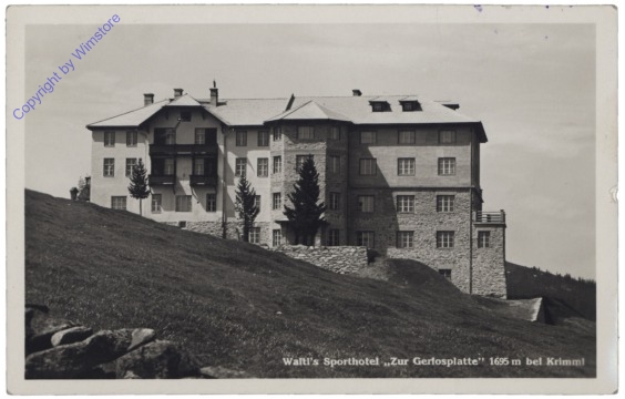Krimml, Waltl's Sporthotel "Zur Gerlosplatte"