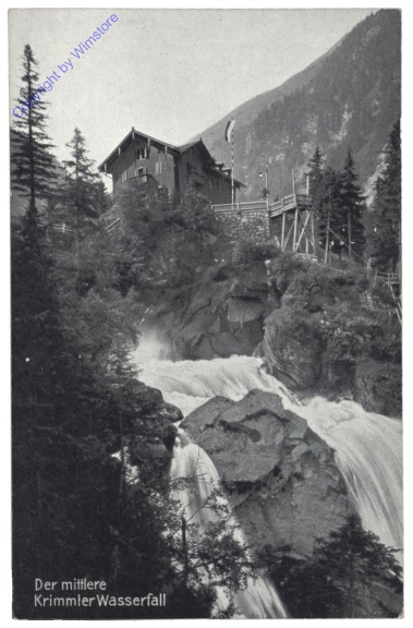 Krimml, Mittlerer Krimmler Wasserfall