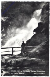 Krimml, Wasserfallweg am unteren Wasserfall