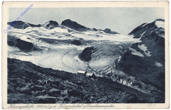 Krimml, Kürsingerhütte g.d. Krimmlertörl u. Dreikerrenspitze