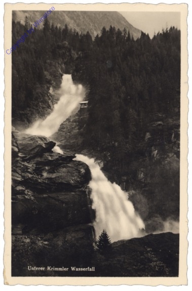 ak121830 Krimml, Unterer Krimmler Wasserfall