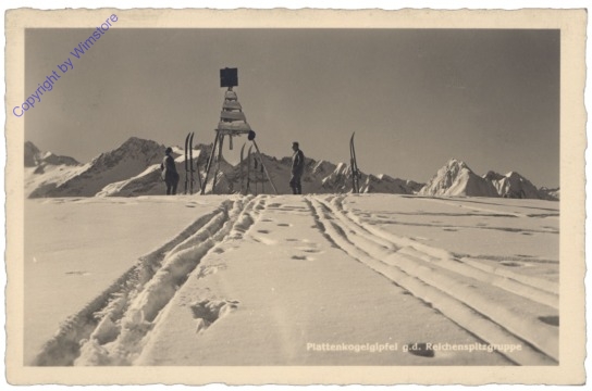 ak121857 Krimml, Plattenkogelgipfel g.d. Reichenspitzgruppe