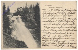 Krimml, Mittlerer Wasserfall