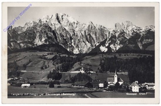 ak121875 Leogang, mit Leoganger Steinberge