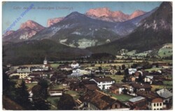 Lofer, mit den Reiteralpen