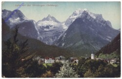 Lofer, mit den Steinalpen