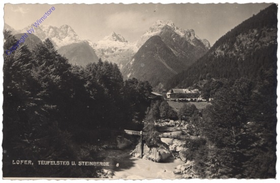 Lofer, Teufelsteg u. Steinberge