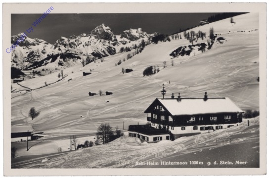 Maria Alm am Steinernem Meer, Schi-Heim Hintermoos
