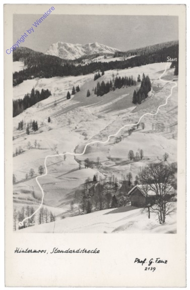 Maria Alm am Steinernem Meer, Hintermoos, Standardstrecke