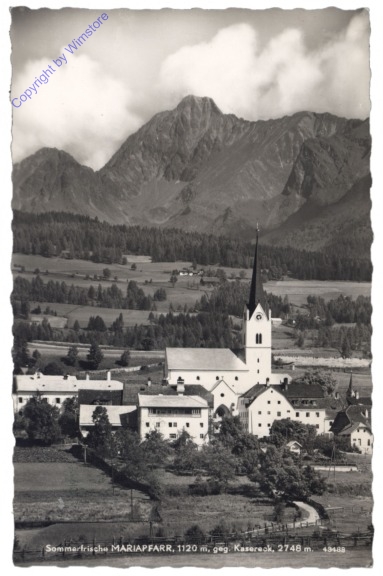 Mariapfarr, gegen Kasereck
