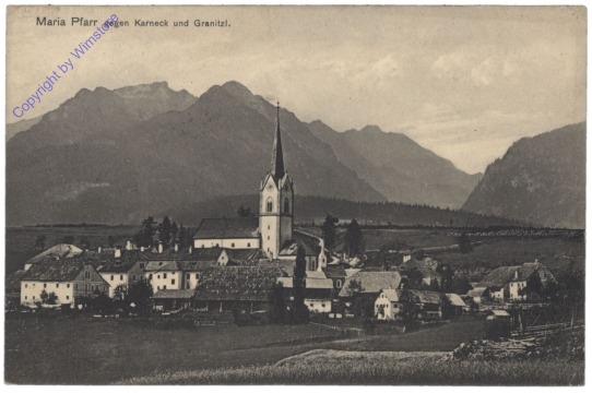 Mariapfarr, gegen Karneck und Granitzl