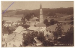 ak121943 Mattsee, Ortsansicht