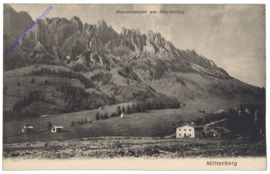 ak121992 Mühlbach am Hochkönig, Mitterberg, Mandelwände am Hochkönig